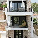 Elaida - Studio,θέα θάλασσα & βουνό,μάνη * 斯科达利昂